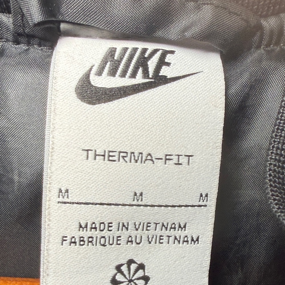 Nike Air Women's Bomber Jacket Satin Finish Medium Black - Picture 8 of 12